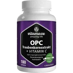 Vitamaze OPC TRAUBENKERNEXTRAKT hochdosiert+Vitamin C