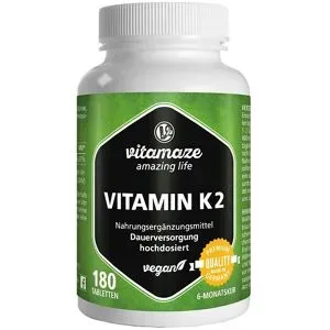 Vitamaze Vitamin K2 200 µg hochdosiert vegan