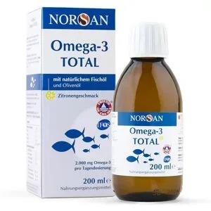 Norsan Omega 3 Total Fischöl flüssig Zitrone
