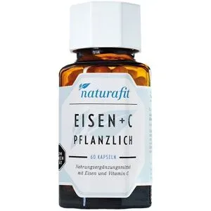 Naturafit Eisen plus C pflanzlich Kapseln