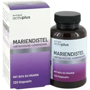 Avitale Activplus Mariendistel+Artischocke+Löwenzahn Kapseln