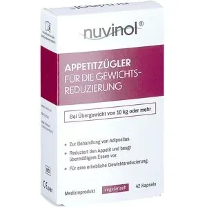 Nuvinol Appetitzügler für die Gewichtsreduzierung Kapseln