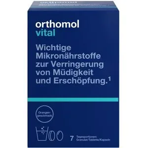Orthomol Vital Granulat/Tablette/Kapseln Orange