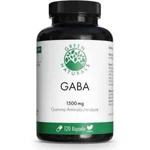 Green Naturals® GABA 1500 mg Kapseln vegan