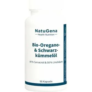NatuGena Bio-Oregano & Schwarzkümmelöl Vegan Kapseln