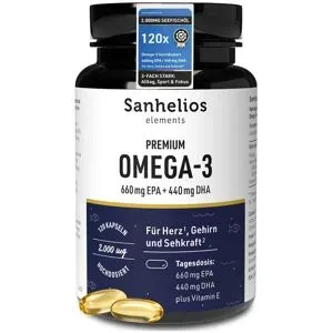 Sanhelios® Premium Omega-3 Kapseln