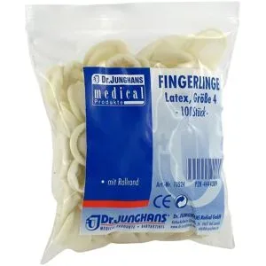 Fingerling Op Latex Größe 4 gerollt