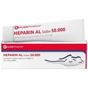 AL Aliud Pharma Heparin AL Salbe 50.000 bei Prellungen oder Blutergüssen