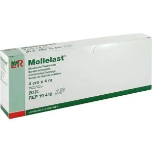 Mollelast Binden 4 cmx4 m weiss