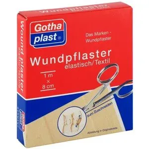 Gothaplast Wundpfl.elast 8 cmx1 m geschnitten
