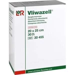 Vliwazell Saugkompressen 20x25 cm steril