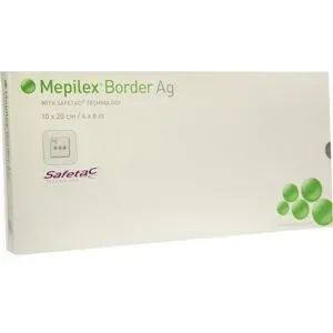 Mepilex Border Ag Schaumverb.10x20 cm steril
