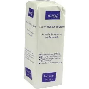 Urgo Mullkompressen 5x5 cm unsteril
