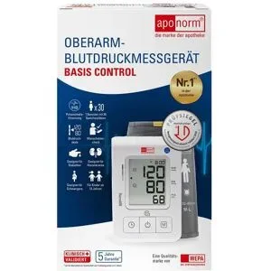Aponorm Blutdruck Messgerät Basis Control Oberarm