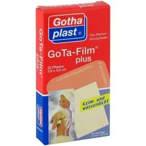 Gota Film plus 3,8x3,8cm Pflaster