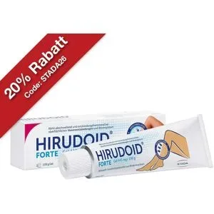 Hirudoid Forte Gel bei Venenentzündungen und Blutergüssen