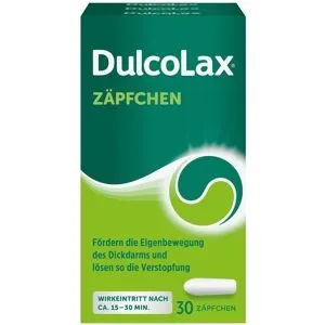 Dulcolax Zäpfchen Abführmittel bei Verstopfung mit Bisacodyl