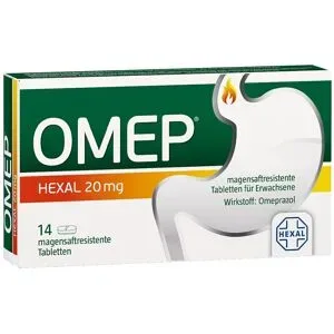 OMEP® HEXAL 20 mg magensaftresistente Tabletten