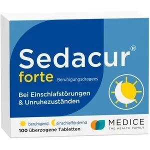Sedacur forte bei Einschlafstörungen & Unruhezuständen