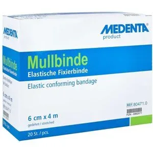 Mullbinden elastisch 4mx6cm