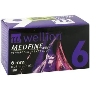 Wellion Medfine plus Pen-nadeln 6 mm