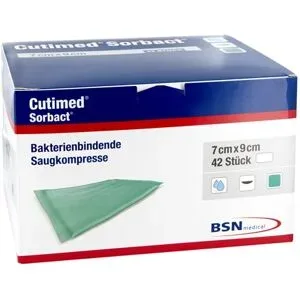 Cutimed Sorbact Saugkompressen 7x9 cm