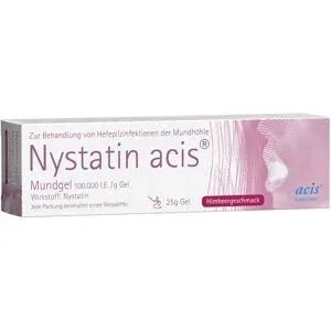 Nystatin acis Mundgel