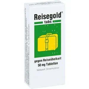 Reisegold tabs gegen Reiseübelkeit