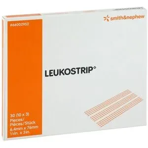 Leukostrip Wundnahtstreifen 6,4 x 76 mm