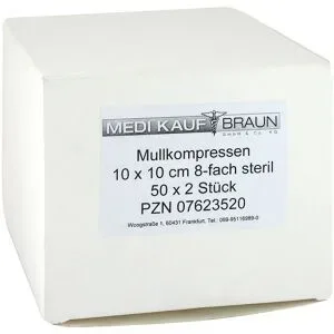Mullkompressen 10x10cm steril