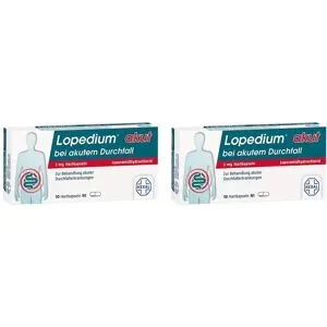 Lopedium® akut bei akutem Durchfall 2 mg Hartkapseln