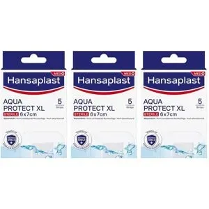 Hansaplast Wundverband Aqua Protect XL 6x7 cm