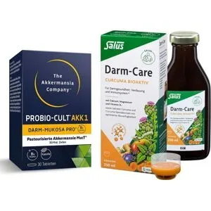 Darm-Care Curcuma Bioaktiv + Probio-Cult Akk1 Akkermansia Syxyl