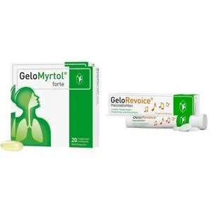 2x Gelomyrtol Forte + Gelorevoice Grapefruit-Menthol