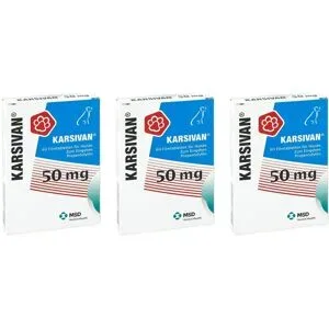 Karsivan 50 veterinär Filmtabletten