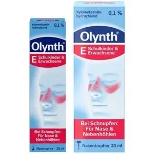 Olynth 0,1% 20 ml Nasentropfen + Olynth 0,1% 15 ml Nasenspray
