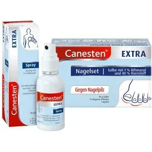 Canesten EXTRA Nagelpilz-Set mit EXTRA Spray