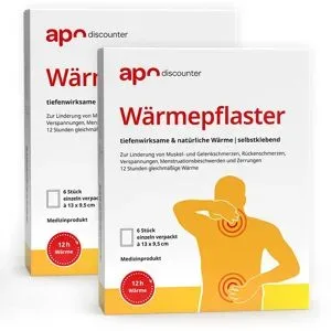 Wärmepflaster 9,5 x 13 cm von apodiscounter