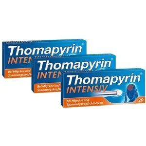 Thomapyrin Intensiv bei Migräne & Kopfschmerzen