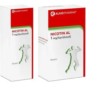 Nicotin AL 1 mg/Sprühstoß Spray zur Anwendung in der Mundhöhle