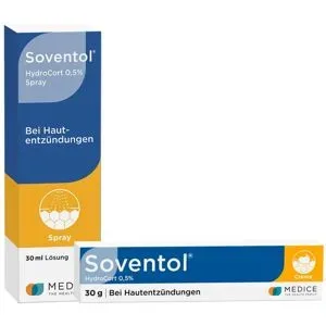 Soventol Hydrocort 0,5% Creme (30 g) & Spray (30 ml)