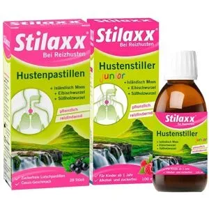 Medice Stilaxx Hustenstiller Junior & Hustenpastillen