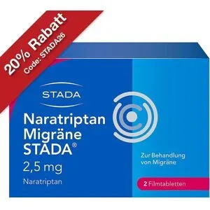 Naratriptan Migräne STADA 2,5mg