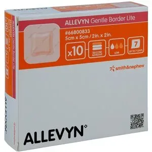 Allevyn Gentle Border Lite 5x5 cm Schaumverb.