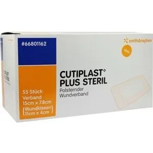 Cutiplast Plus steril 7,8x15 cm Verband
