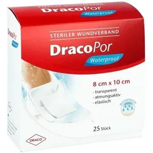 Dracopor waterproof Wundverband steril 8x10cm