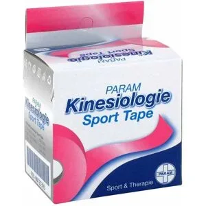 Param GmbH Kinesiologie Sport Tape 5 cmx5 m pink