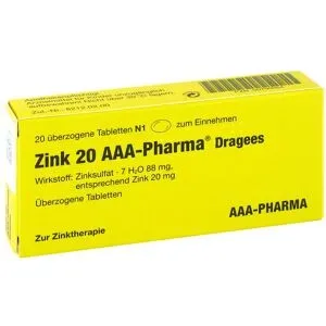 Zink 20 Aaa-pharma Dragees