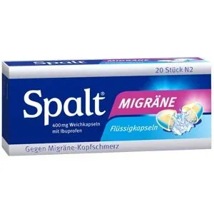 Spalt Migräne 400mg Weichkapseln