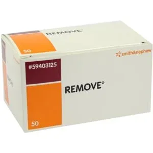 Remove entfernt Kleberückst.v.d.haut Tücher